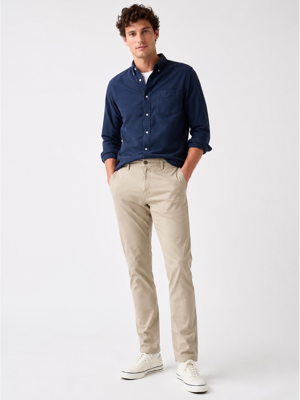 J.Crew Men’s 30x32 Khaki Stretch Chino Pants Slim Fit Beige Tan